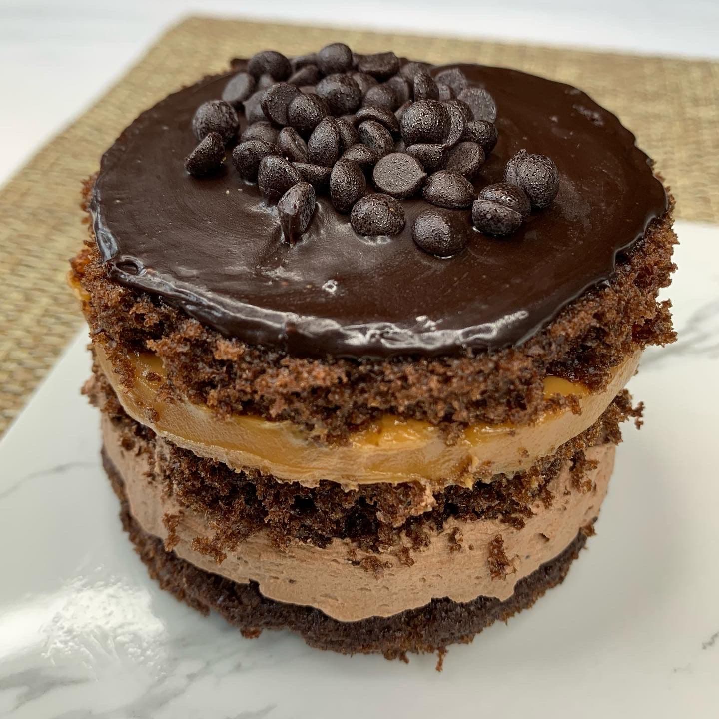 Mini torta Full chocolate manjar