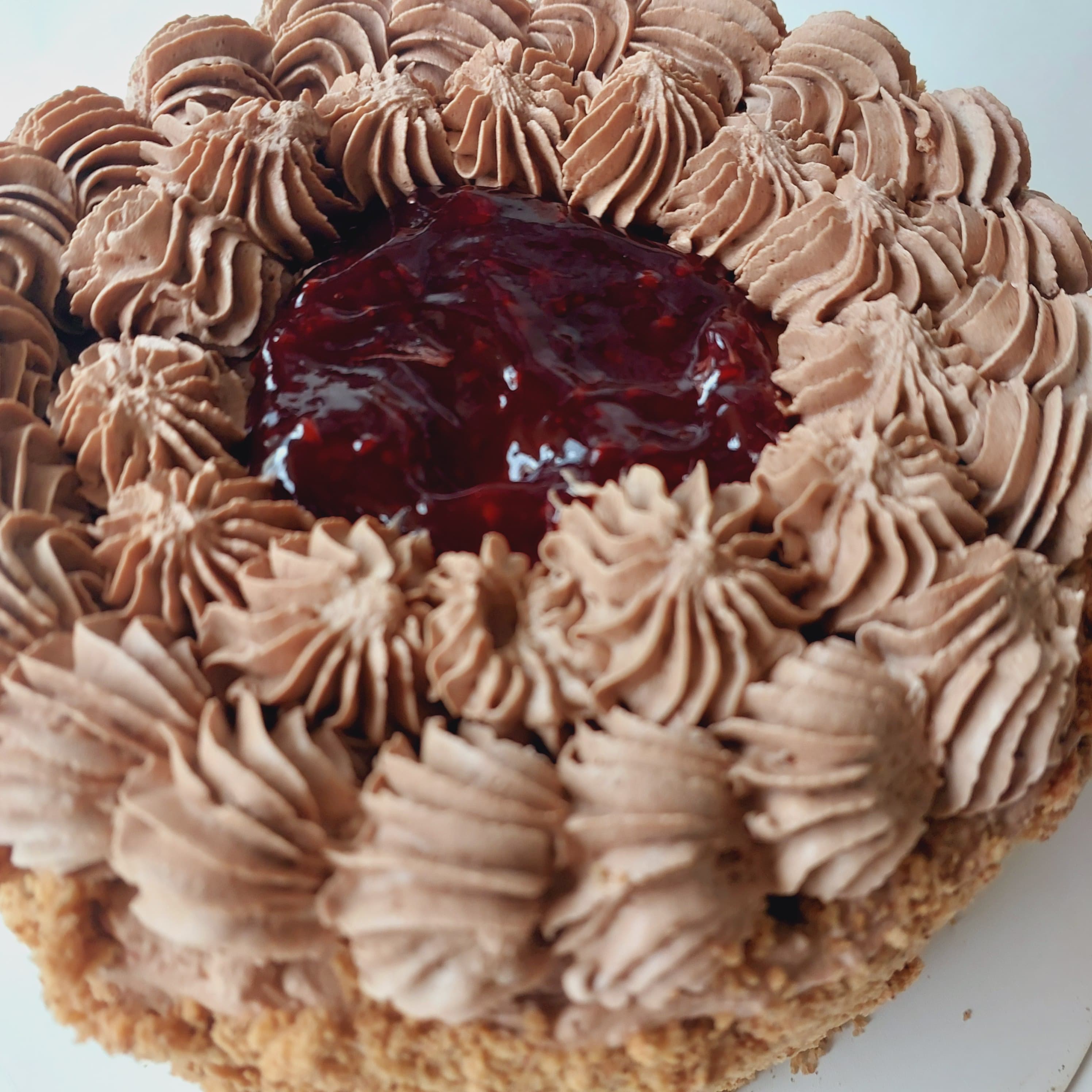 Torta Panqueque Mousse chocolate Frambuesa — foto secundaria