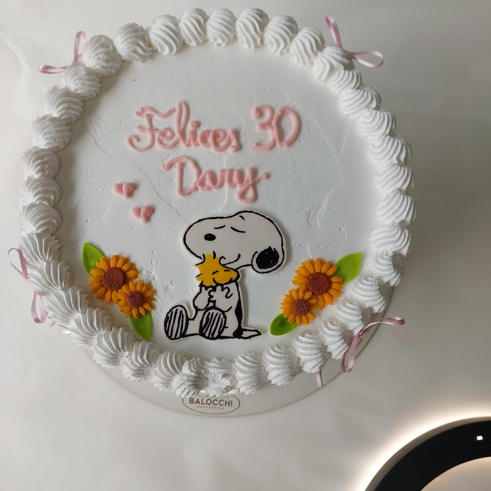 Torta decoración snoopy — foto secundaria