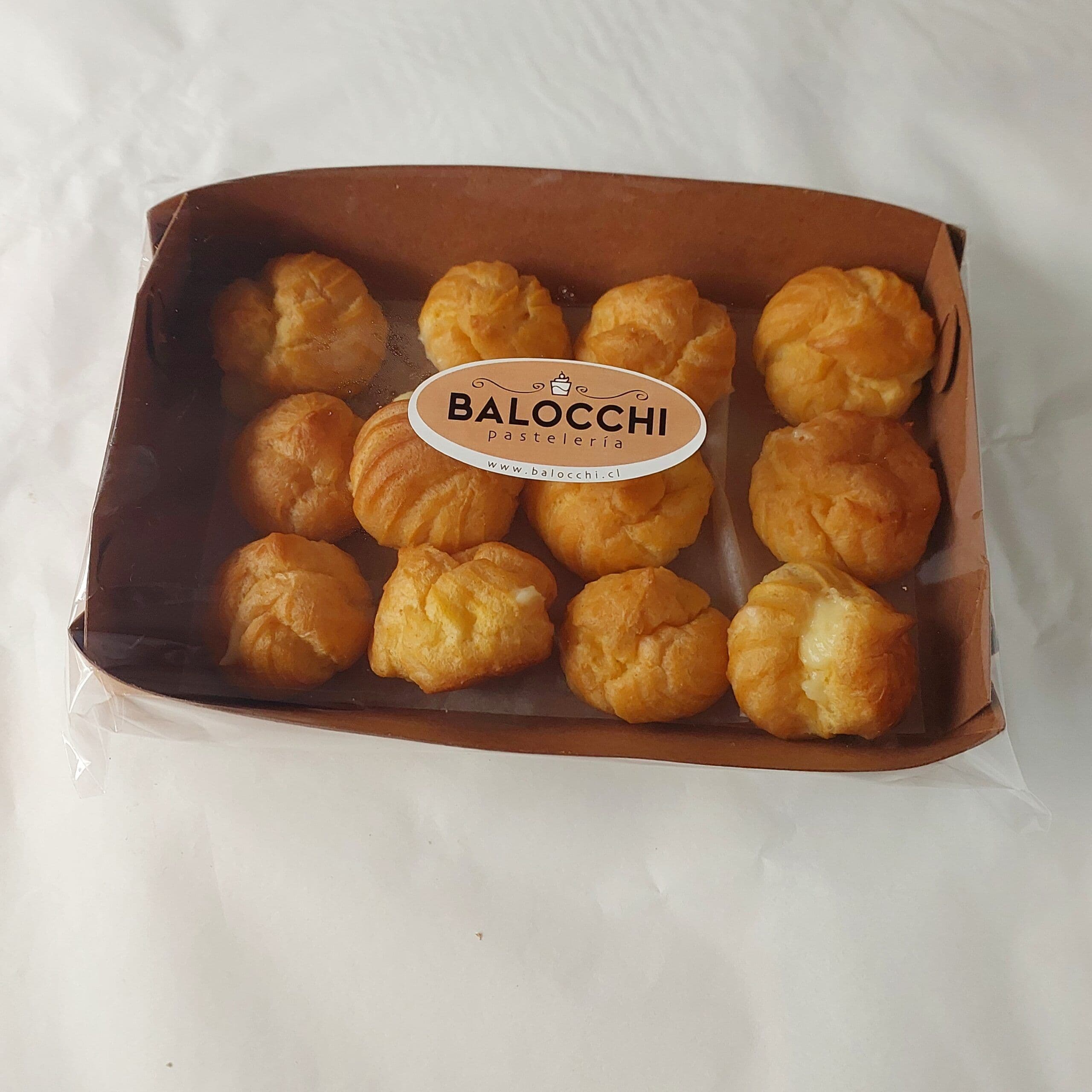 Repollitos rellenos con crema pastelera 12 unidades